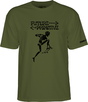 Powell T-Shirt Future Primitive Ss Military Green