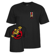 Powell T-Shirt Mike Frazier Yellow Man Ss Black