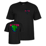 Powell T-Shirt Shred Ss Blacklight