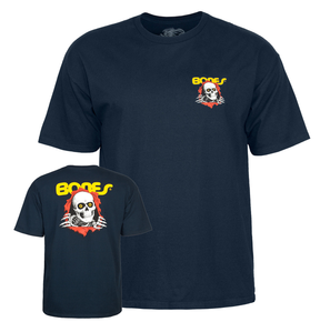 Powell T-Shirt Youth Ripper Ss Navy