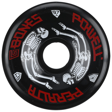 Powell Wheels (Jeu De 4) 64Mm G Bones Black 97A