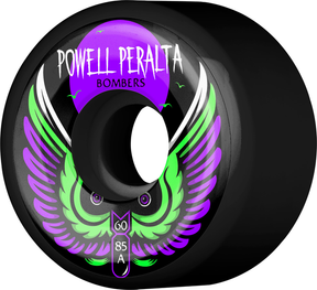 Powell Wheels (Jeu De 4) 60Mm Bomber Iii 85A Black