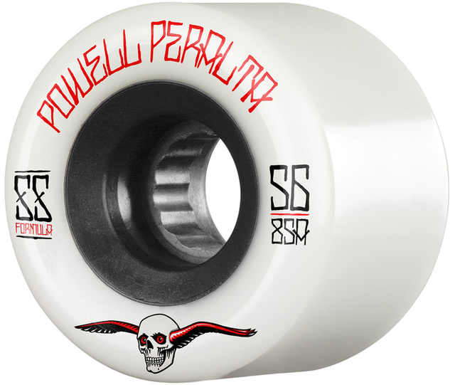 Powell Wheels (Jeu De 4) Dh 56Mm G-Slides White 85A