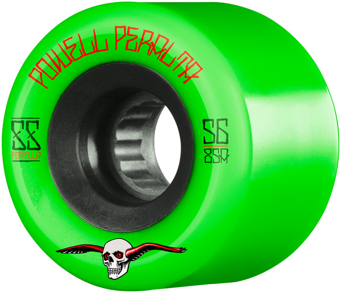 Powell Wheels (Jeu De 4) Dh 56Mm G-Slides Green 85A