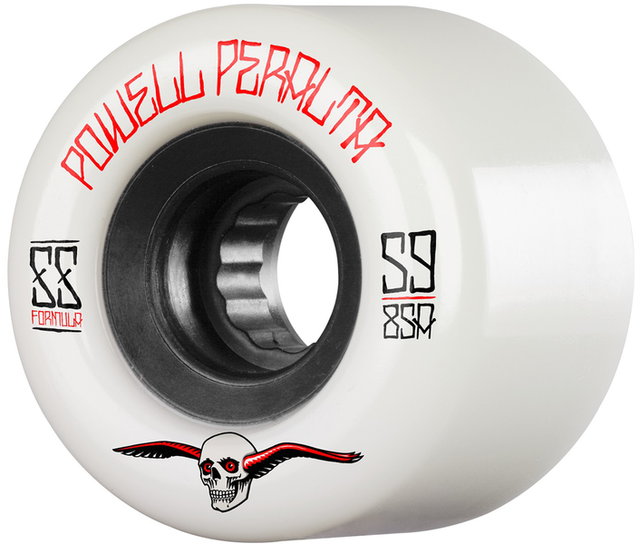 Powell Wheels (Jeu De 4) Dh 59Mm G-Slides White 85A