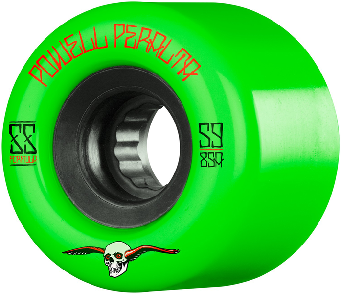 Powell Wheels (Jeu De 4) Dh 59Mm G-Slides Green 85A