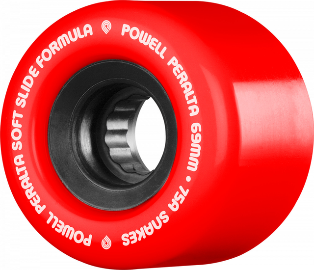 Powell Wheels (Jeu De 4) Dh 69Mm Snakes Ii Red 75A