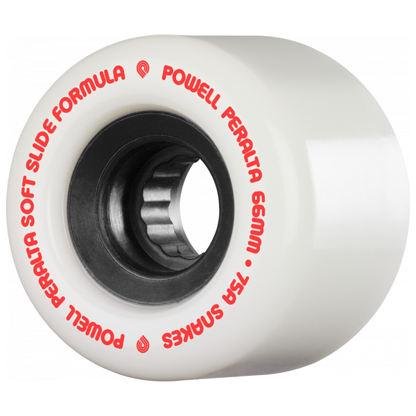 Powell Wheels (Jeu De 4) Dh 66Mm Snakes Ii White 75A