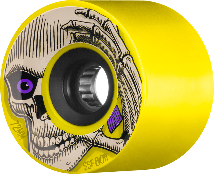 Powell Wheels (Jeu De 4) Dh 72Mm Reimer 80A Yellow