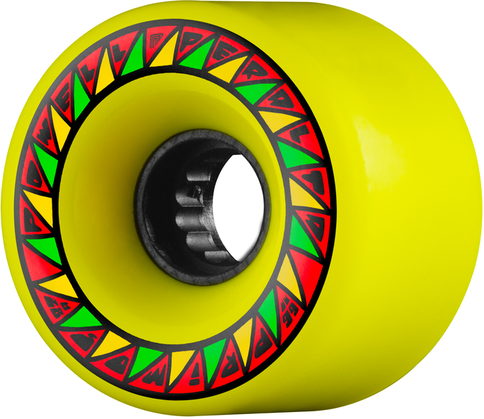 Powell Wheels (Jeu De 4) Dh 66Mm Primo 82A Yellow