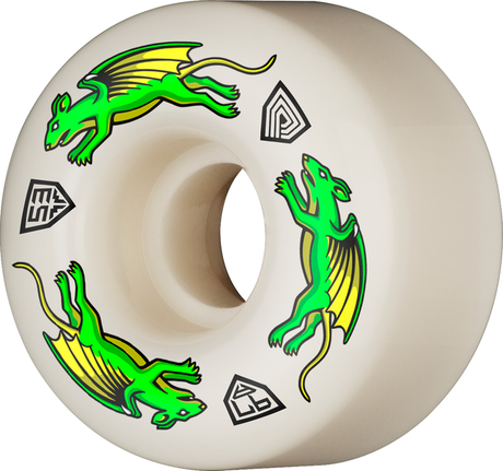 Powell Wheels (Jeu De 4) Dragon 53Mm X 34 97A V4 Rat