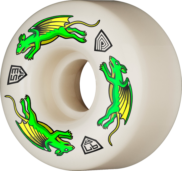 Powell Wheels (Jeu De 4) Dragon 53Mm X 34 97A V4 Rat