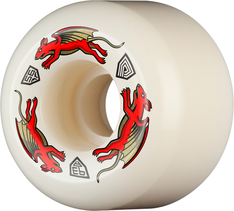 Powell Wheels (Jeu De 4) Dragon 56Mm X 39Mm 93A A2 Nano Rat