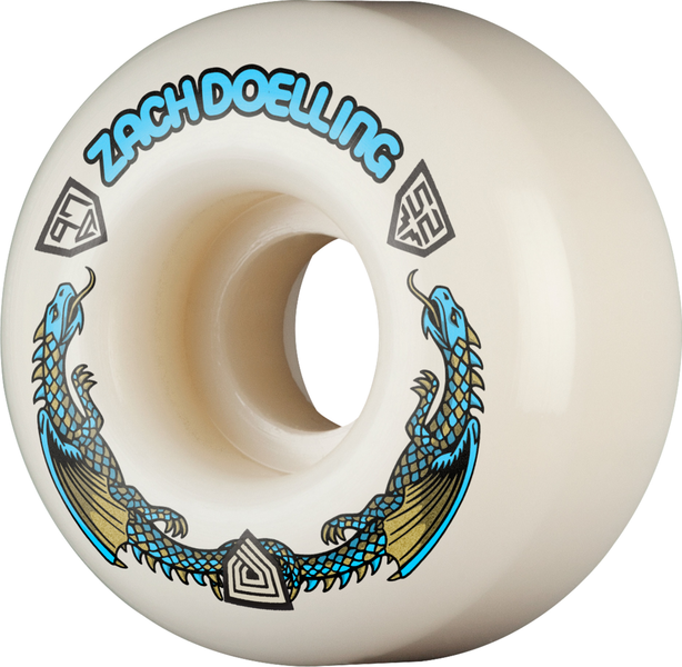Powell Wheels (Jeu De 4) Dragon 52Mm X 31Mm 97A A1 Doelling