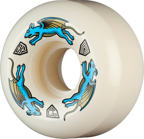 Roues de skate Powell Peralta 52 mm Dragon X 97A Nano Rat Blu