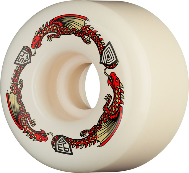 Roues de skate Powell Peralta 54 mm Dragon X 93A Red V7