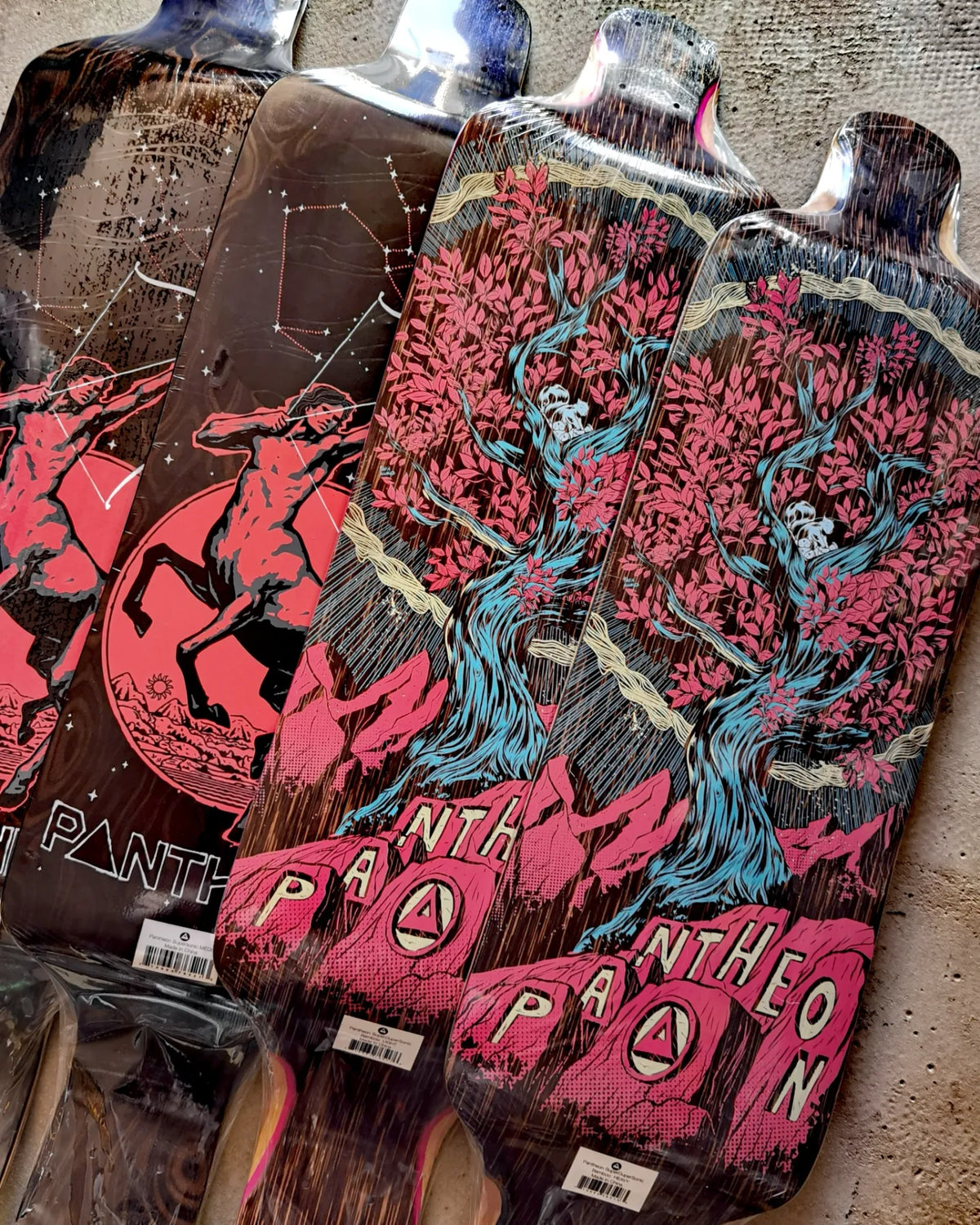 Plateau de longboard Pantheon Superdupersonic Bamboo 37"