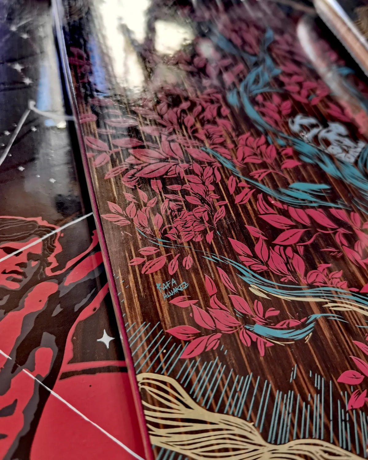 Plateau de longboard Pantheon Superdupersonic Bamboo 37"