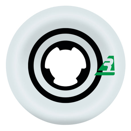 Ricta Wheels (Jeu De 4) 53Mm Mccoy Speedrings White Wide 99A