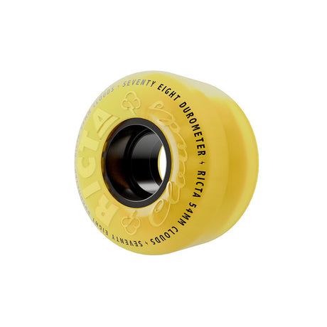 Roues de skate Ricta 54 mm Clouds Yellow Black 78A
