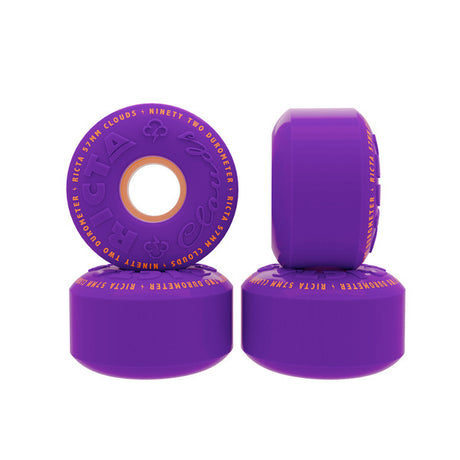Roues de skate Ricta 57 mm Clouds Purple Orange 92A