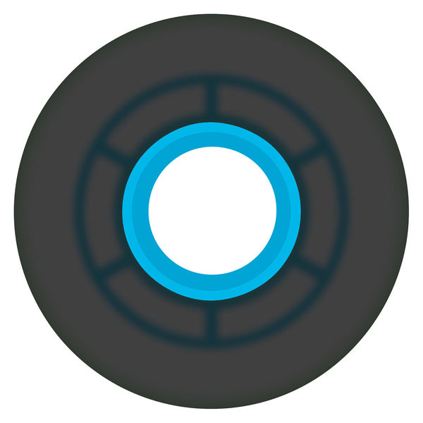 Ricta Wheels (Jeu De 4) 57Mm Clouds Transparent Blk Blue 78A