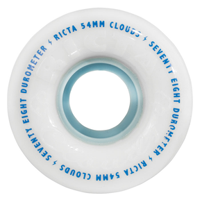 Ricta Wheels (Jeu De 4) 54Mm Clouds White 78A