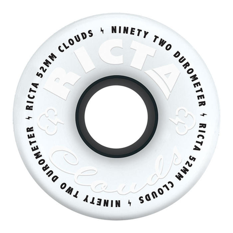 Ricta Wheels (Jeu De 4) 52Mm Clouds Black 92A