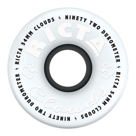 Ricta Wheels (Jeu De 4) 54Mm Clouds Black 92A