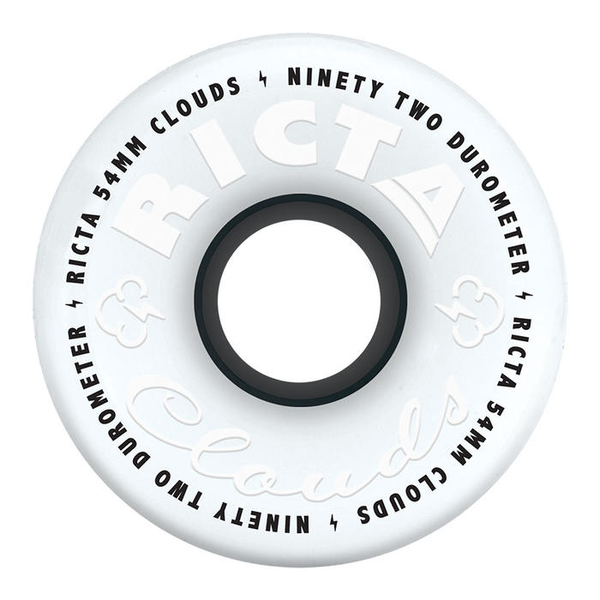 Ricta Wheels (Jeu De 4) 54Mm Clouds Black 92A