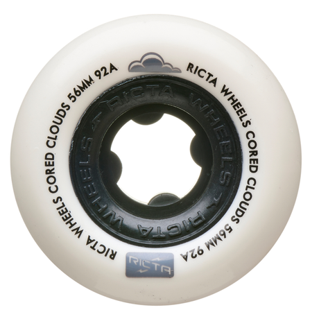 Ricta Wheels (Jeu De 4) 56Mm Clouds Cored Black 92A