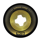 Ricta Wheels (Jeu De 4) 53Mm Chrome Core Black Gold 99A