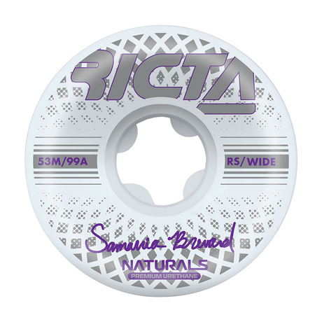 Ricta Wheels (Jeu De 4) 53Mm Brevard Reflective Nat Wide 99A