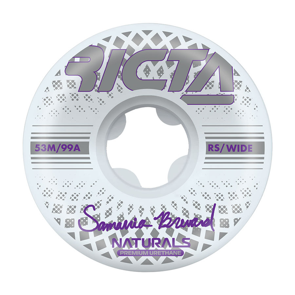 Ricta Wheels (Jeu De 4) 53Mm Brevard Reflective Nat Wide 99A