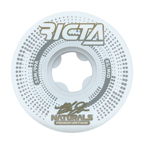 Ricta Wheels (Jeu De 4) 53Mm Johnson Source Naturals Mid 99A