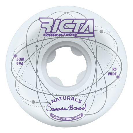 Ricta Wheels (Jeu De 4) 53Mm Brevard Orbital Naturals 99A