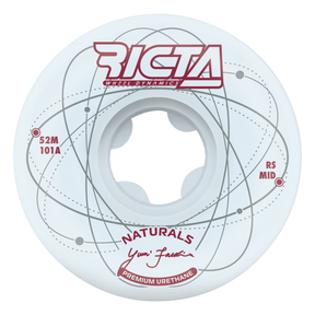 Ricta Wheels (Jeu De 4) 52Mm Facchini Orbital Naturals 101A