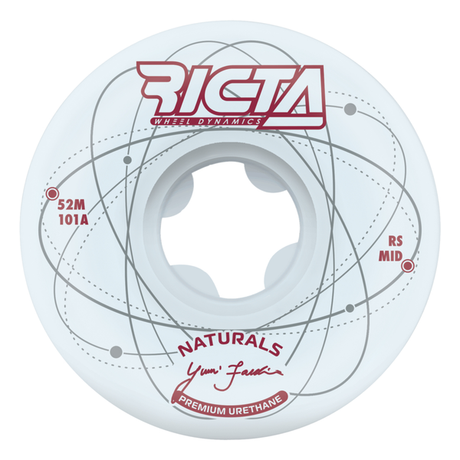 Ricta Wheels (Jeu De 4) 52Mm Facchini Orbital Naturals 101A