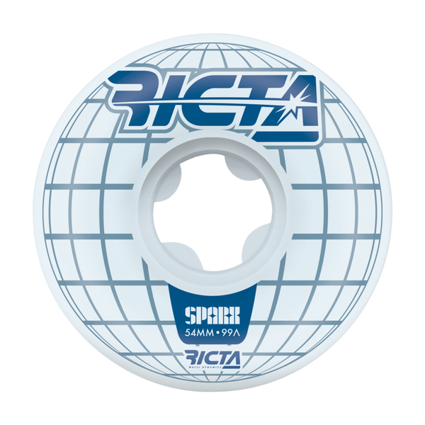 Ricta Wheels (Jeu De 4) 54Mm Mainframe Sparx White 99A