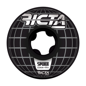 Ricta Wheels (Jeu De 4) 53Mm Mainframe Sparx Black 99A
