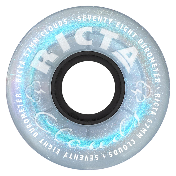 Ricta Wheels (Jeu De 4) 57Mm Clouds Iridescent Blue 78A