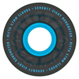 Ricta Wheels (Jeu De 4) 57Mm Clouds Transparent Blk Blue 78A