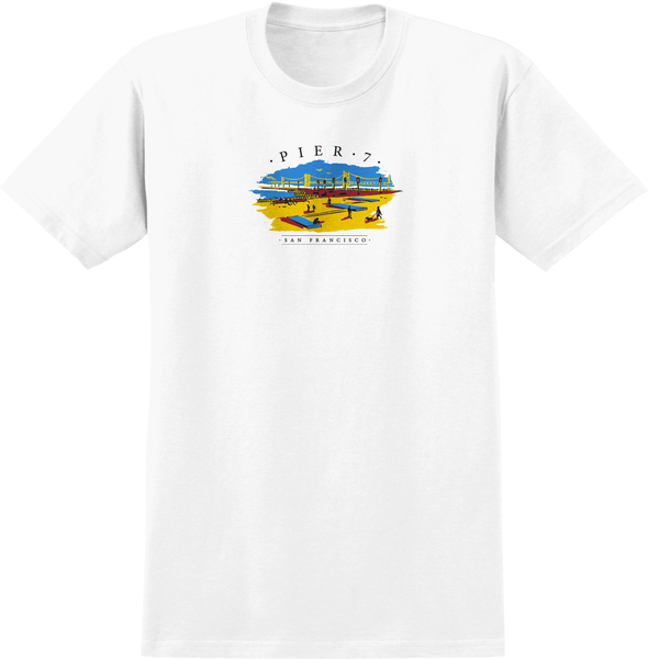 Tee-shirt Real Pier 7 SS White