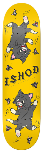 Planche de skateboard Real Ishod Kitten Scratch TT 8"