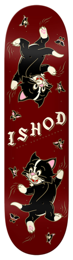 Planche de skateboard Real Ishod Kitten Scratch TT 8,25"