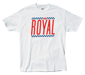 Royal T-Shirt Grand Prix White