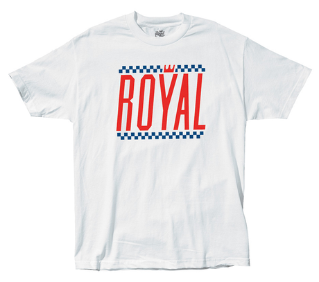Royal T-Shirt Grand Prix White