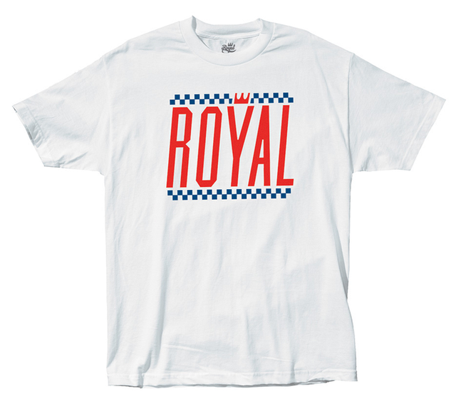 Royal T-Shirt Grand Prix White