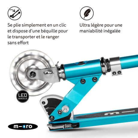 Micro Sprite Led - Bleu Océan
