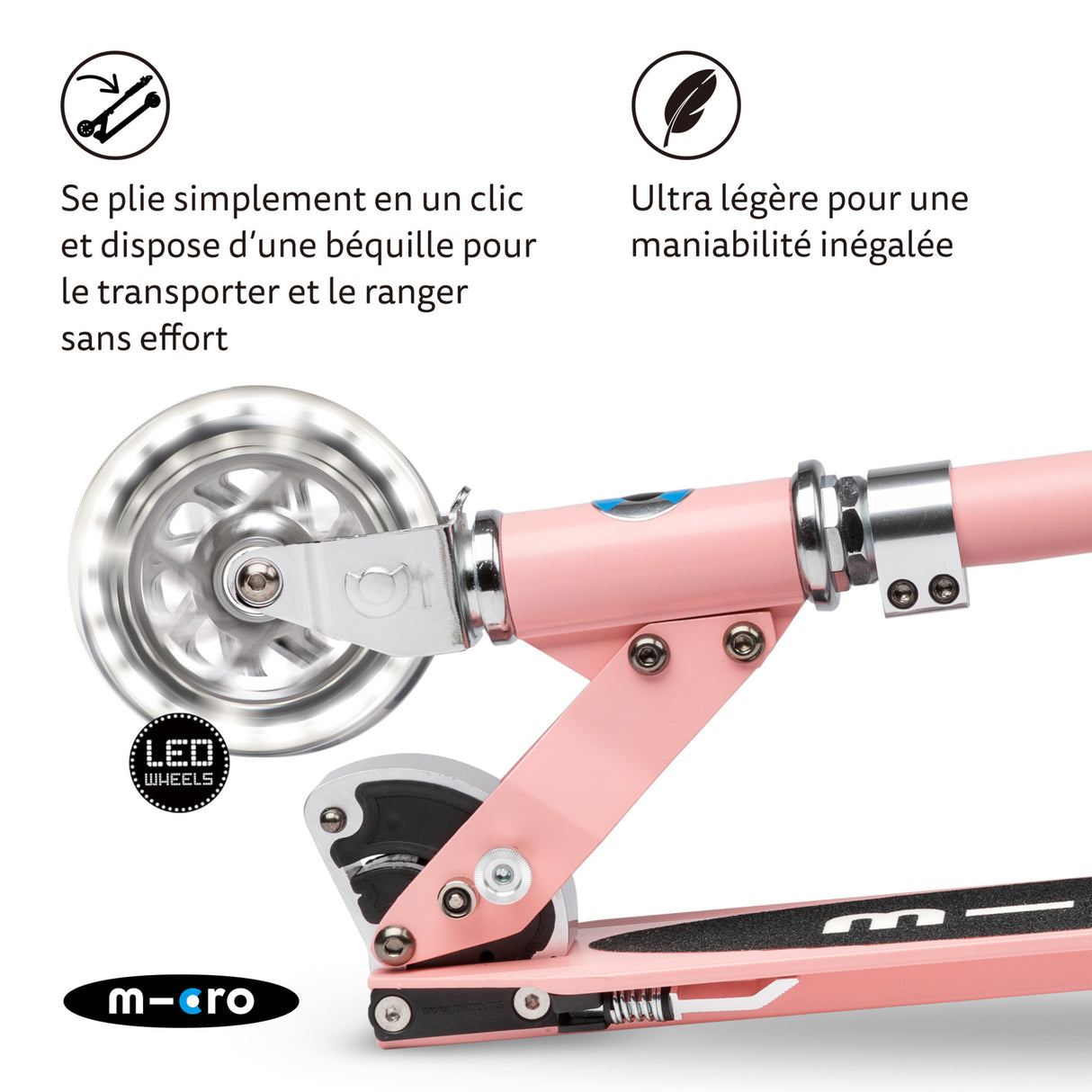 Micro Sprite Led - Neon Rose